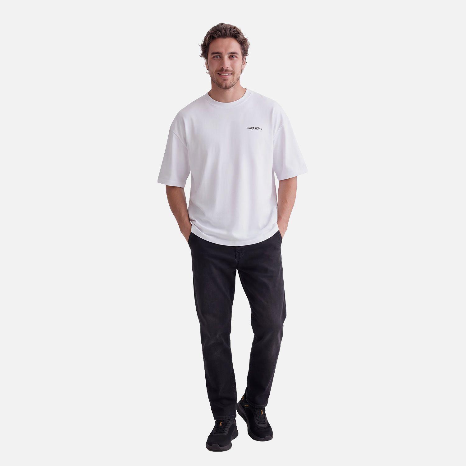 Polera Hombre Haka Blanco Haka Honu V27-2