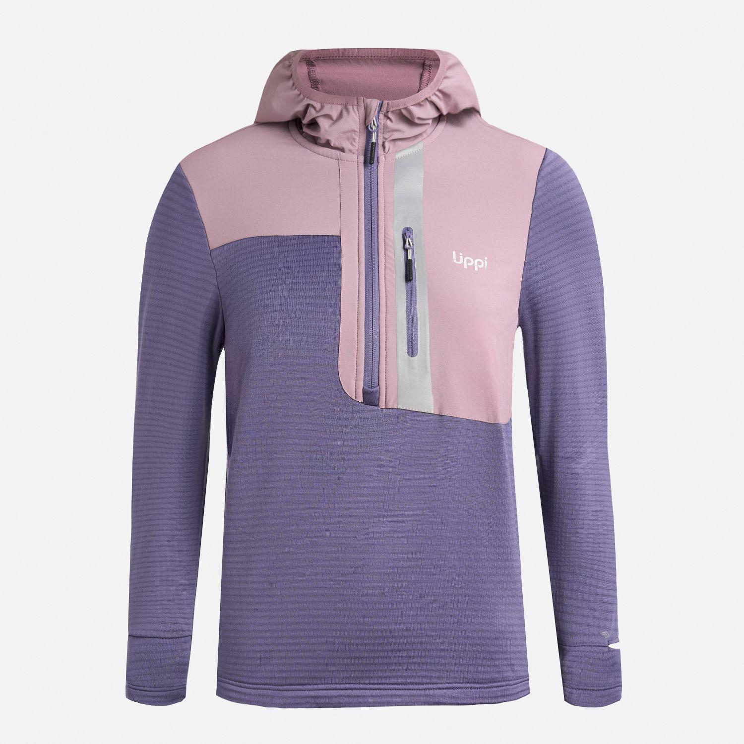 Polerón Teen Girl Karova 14 Zip Hoody Violeta Lippi I25-6