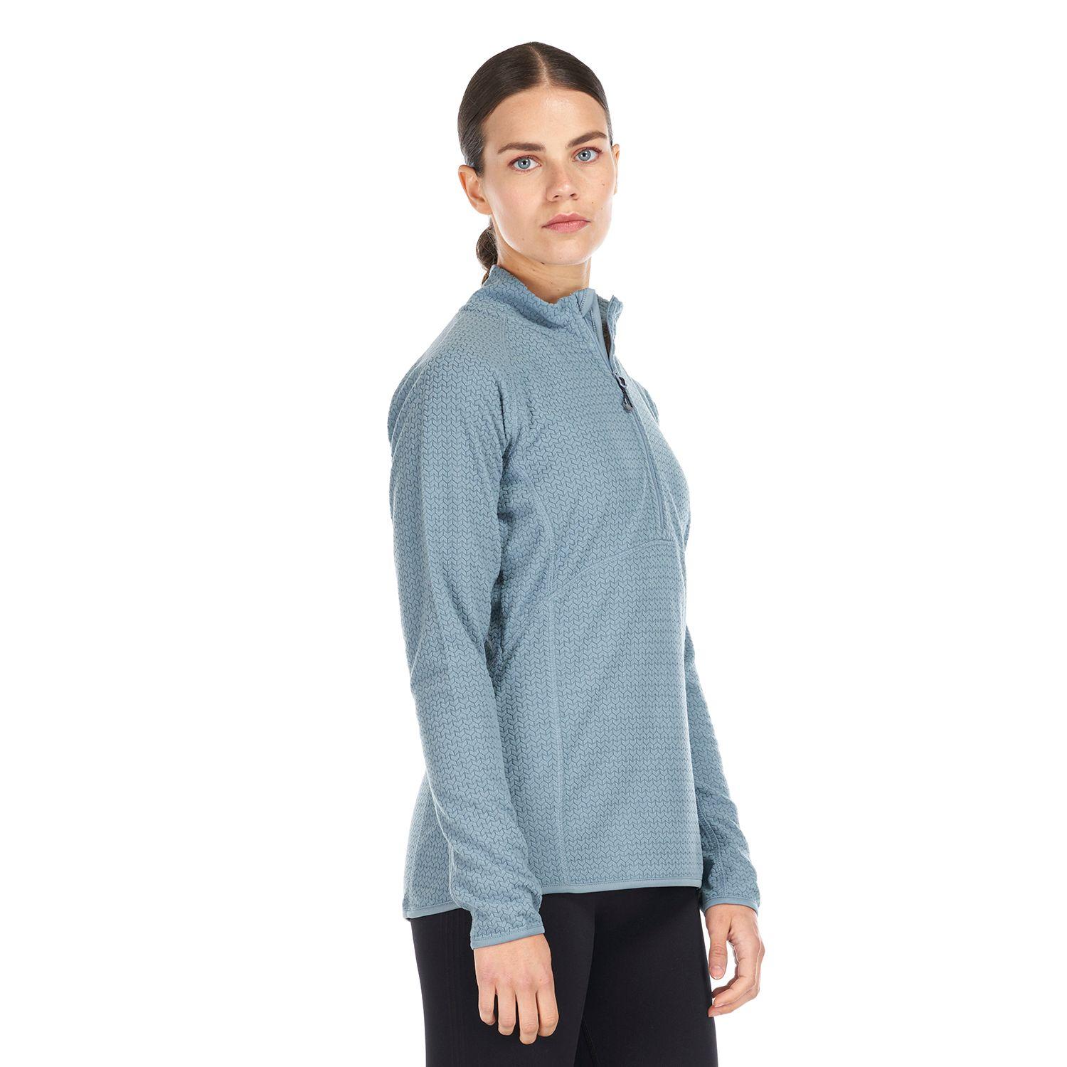 Poleron Mujer Jacaranda Nano-F 14 Zip Celeste Lippi-2