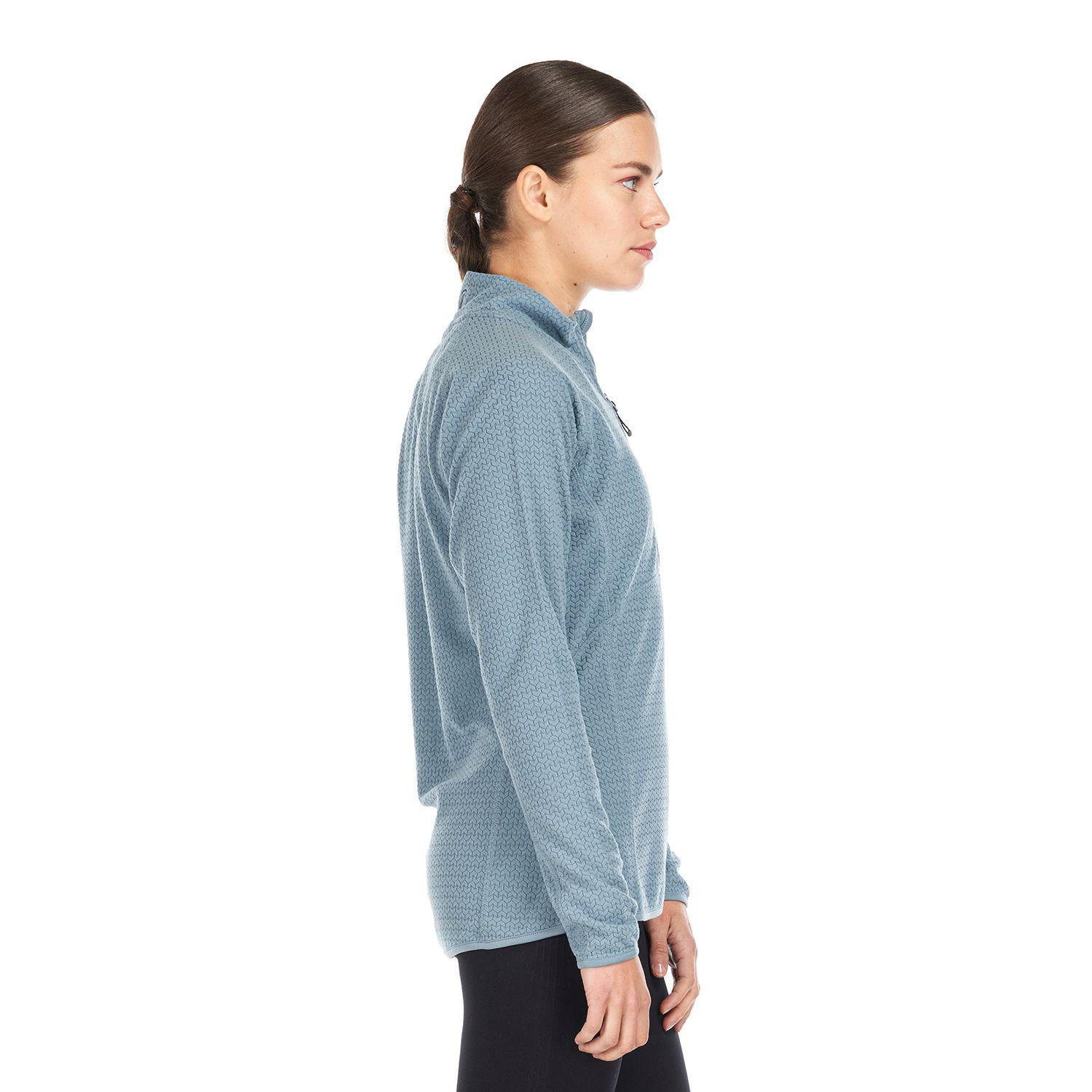 Poleron Mujer Jacaranda Nano-F 14 Zip Celeste Lippi-3