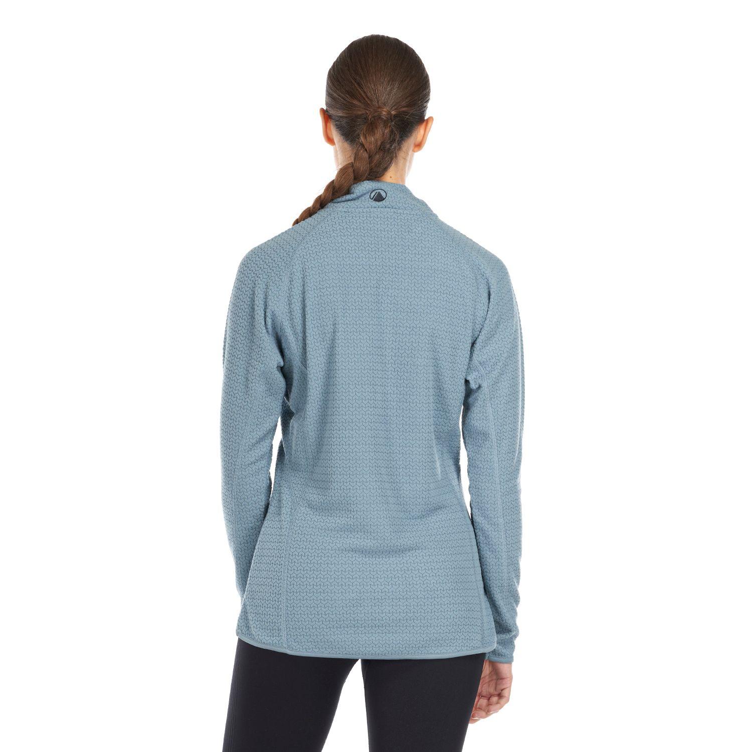 Poleron Mujer Jacaranda Nano-F 14 Zip Celeste Lippi-5