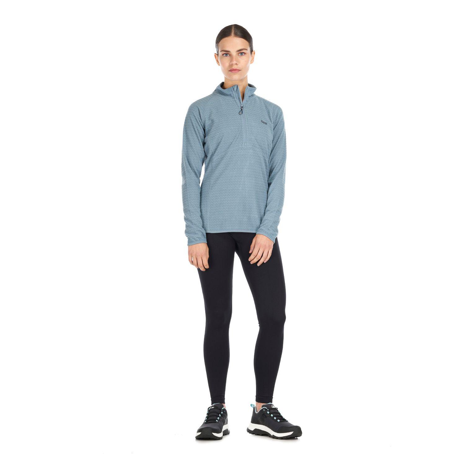 Poleron Mujer Jacaranda Nano-F 14 Zip Celeste Lippi-7