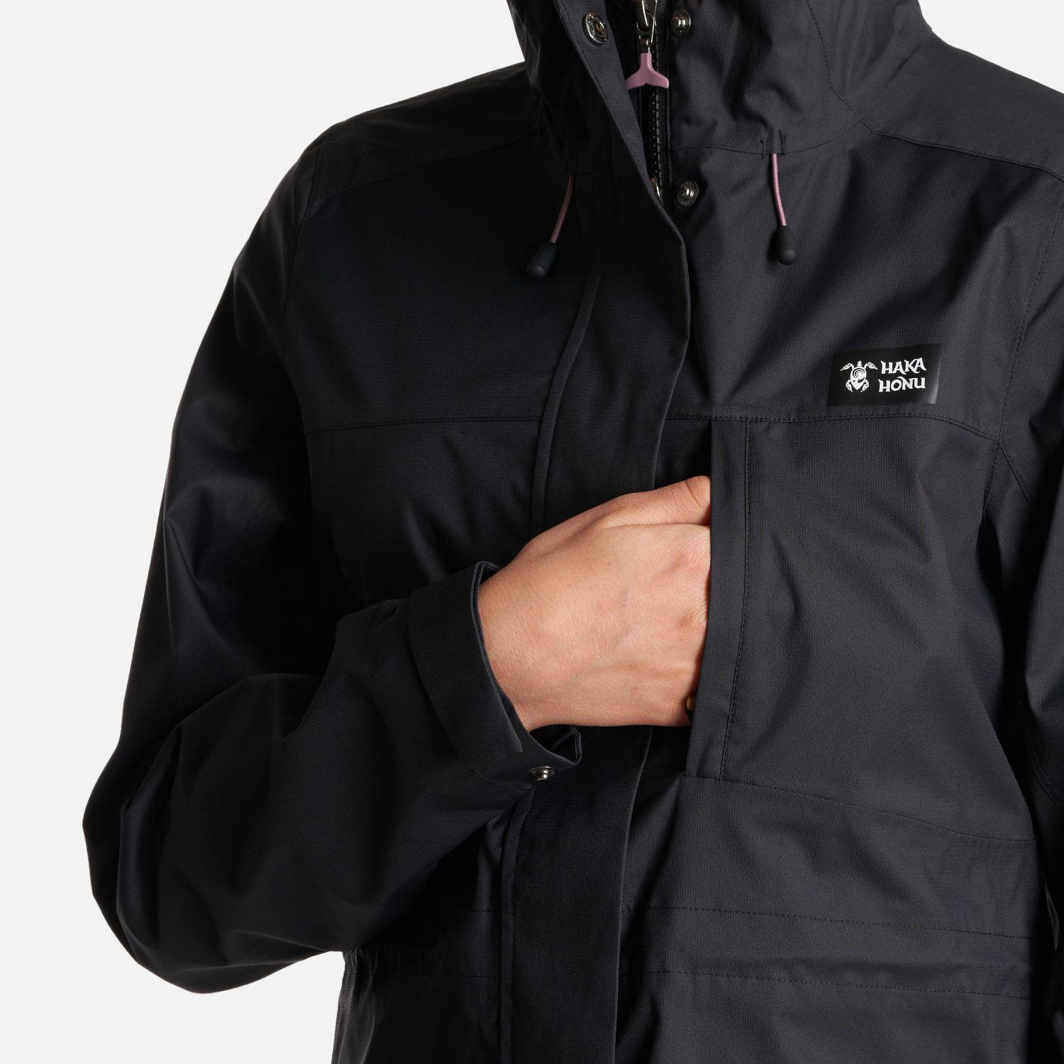 Chaqueta Mujer Kauai Negro Haka Honu V24-5