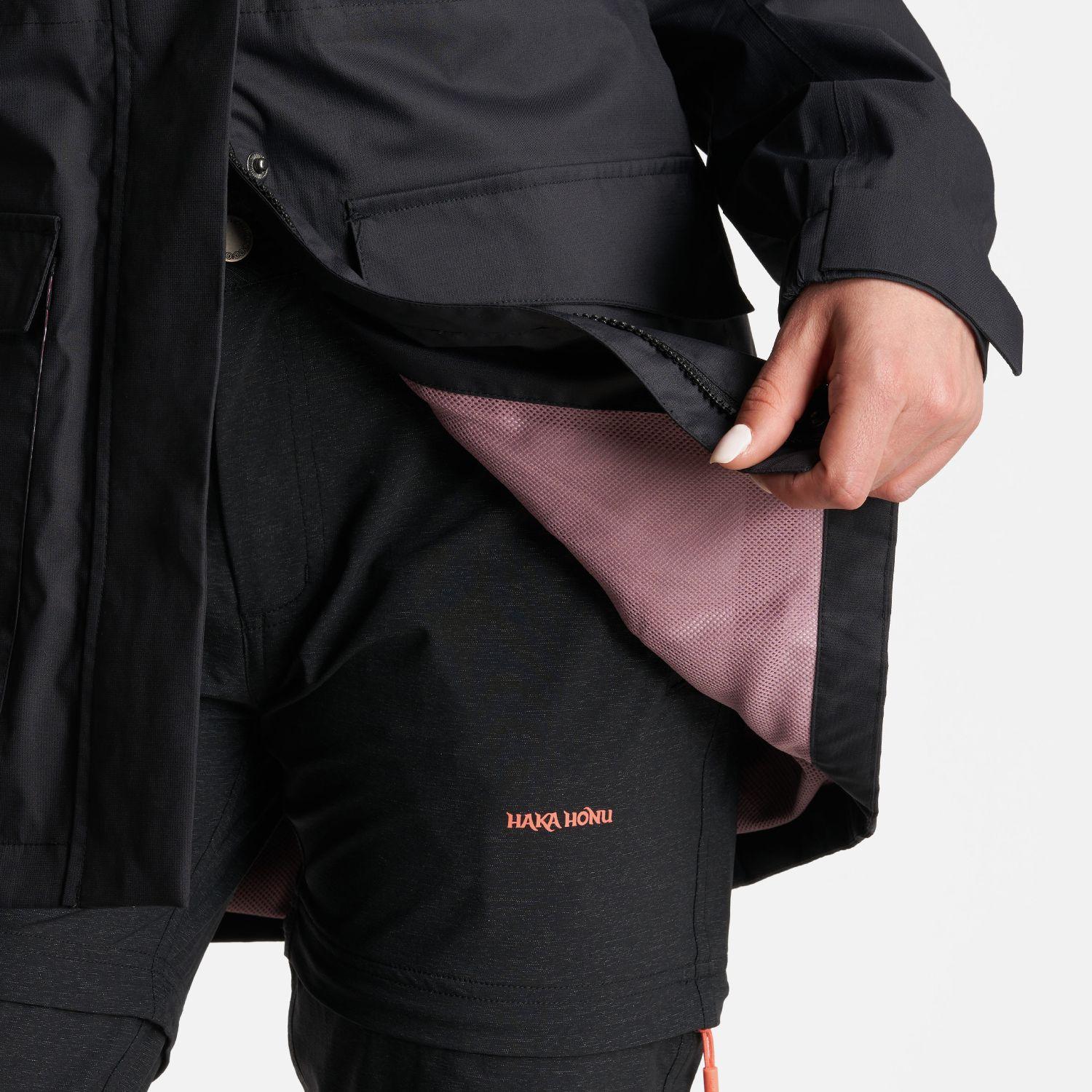 Chaqueta Mujer Kauai Negro Haka Honu V24-8