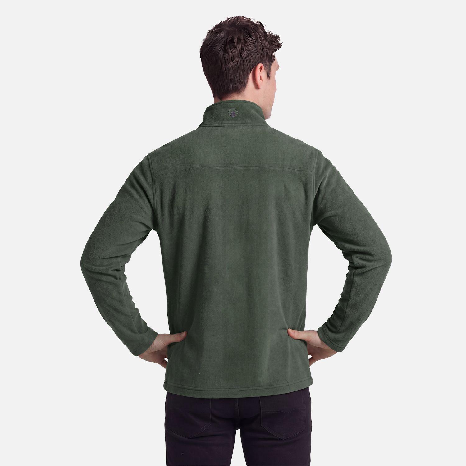 Polar Hombre Elemental Therm-Pro Full Zip Verde Militar Lippi V27-1