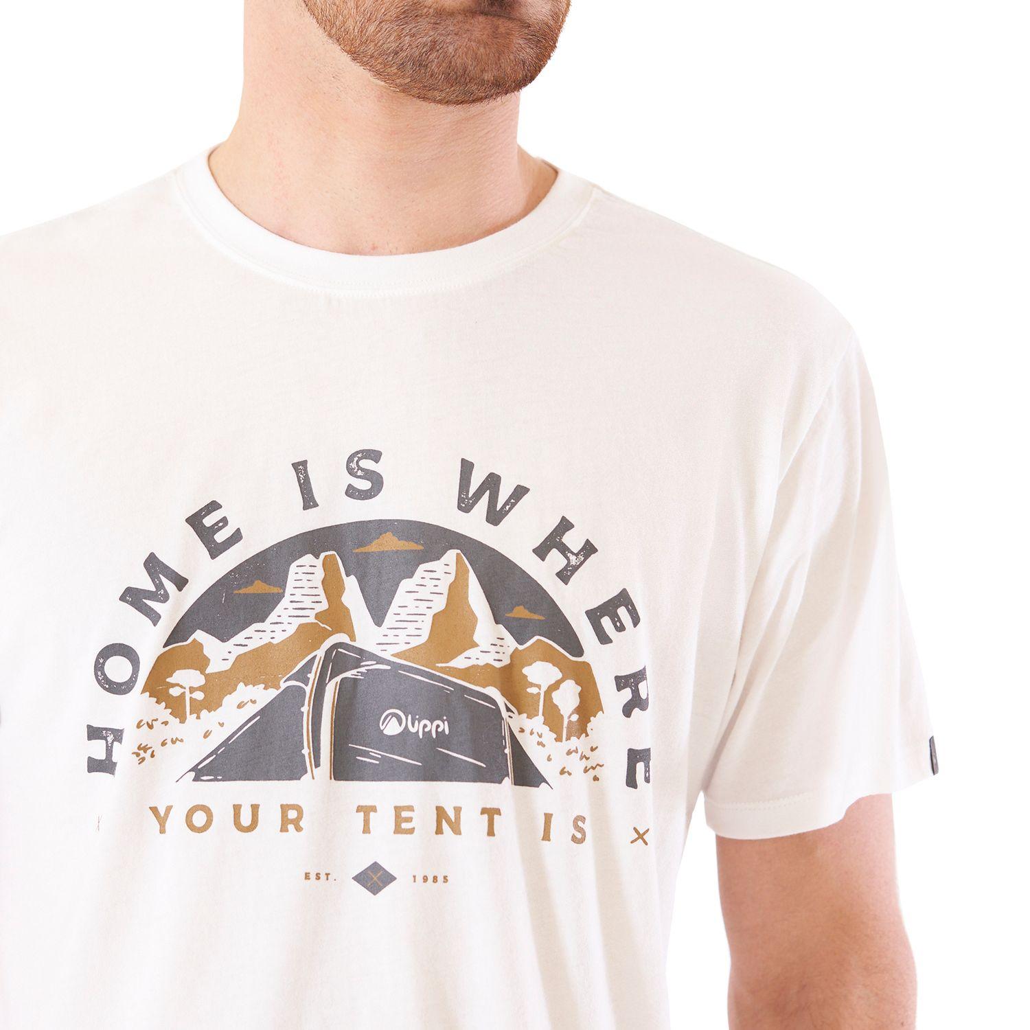 Polera Hombre Heritage UV-Stop T-Shirt Blanco Lippi V21-4