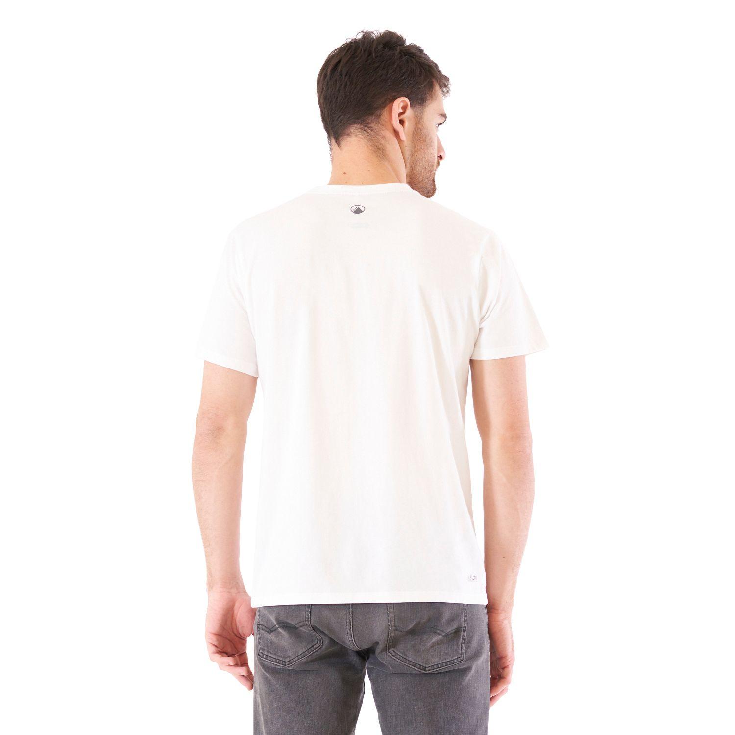 Polera Hombre Heritage UV-Stop T-Shirt Blanco Lippi V21-5