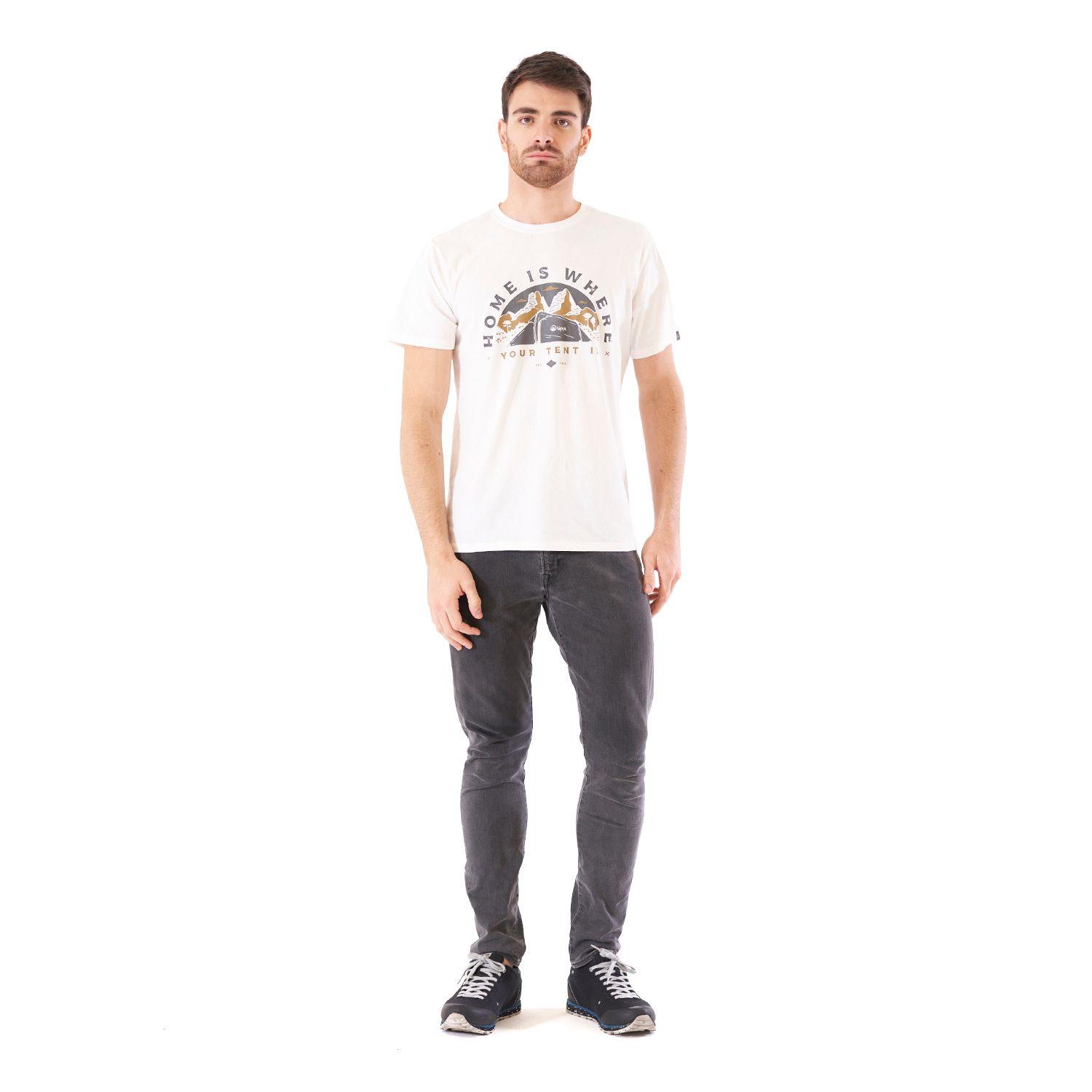 Polera Hombre Heritage UV-Stop T-Shirt Blanco Lippi V21-6