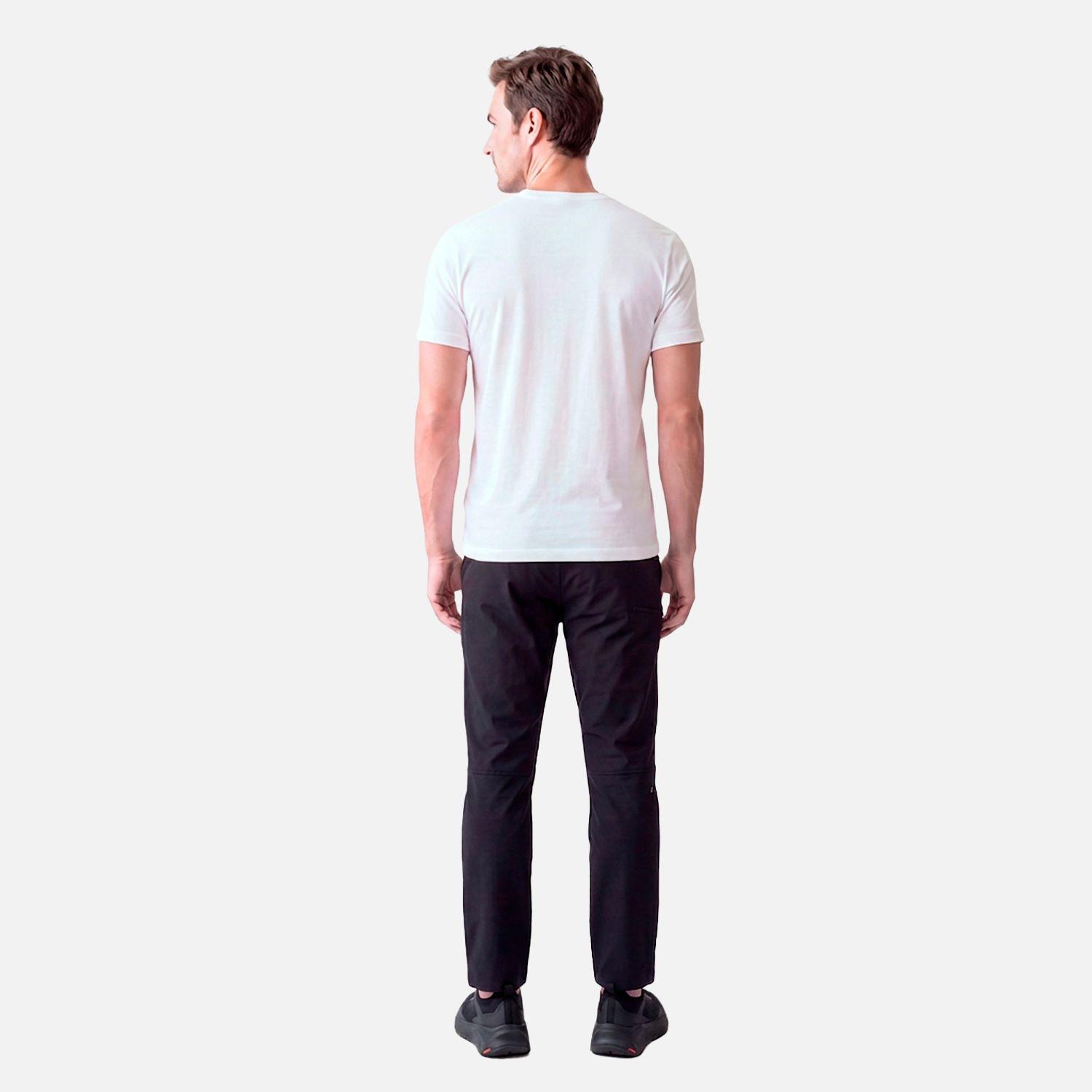 Polera Hombre Ulmo Front Print T-Shirt Blanco Lippi V27-5