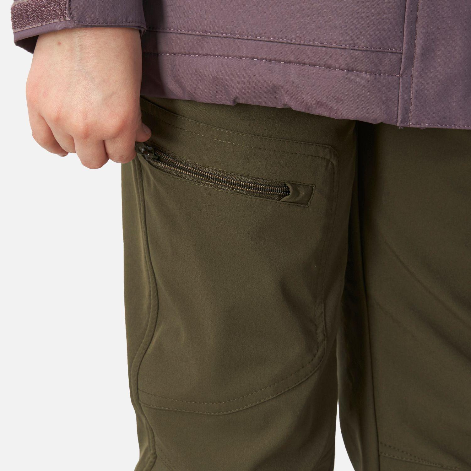 Pantalon Niña Dinamic Softshell Pants Verde Musgo Lippi-3