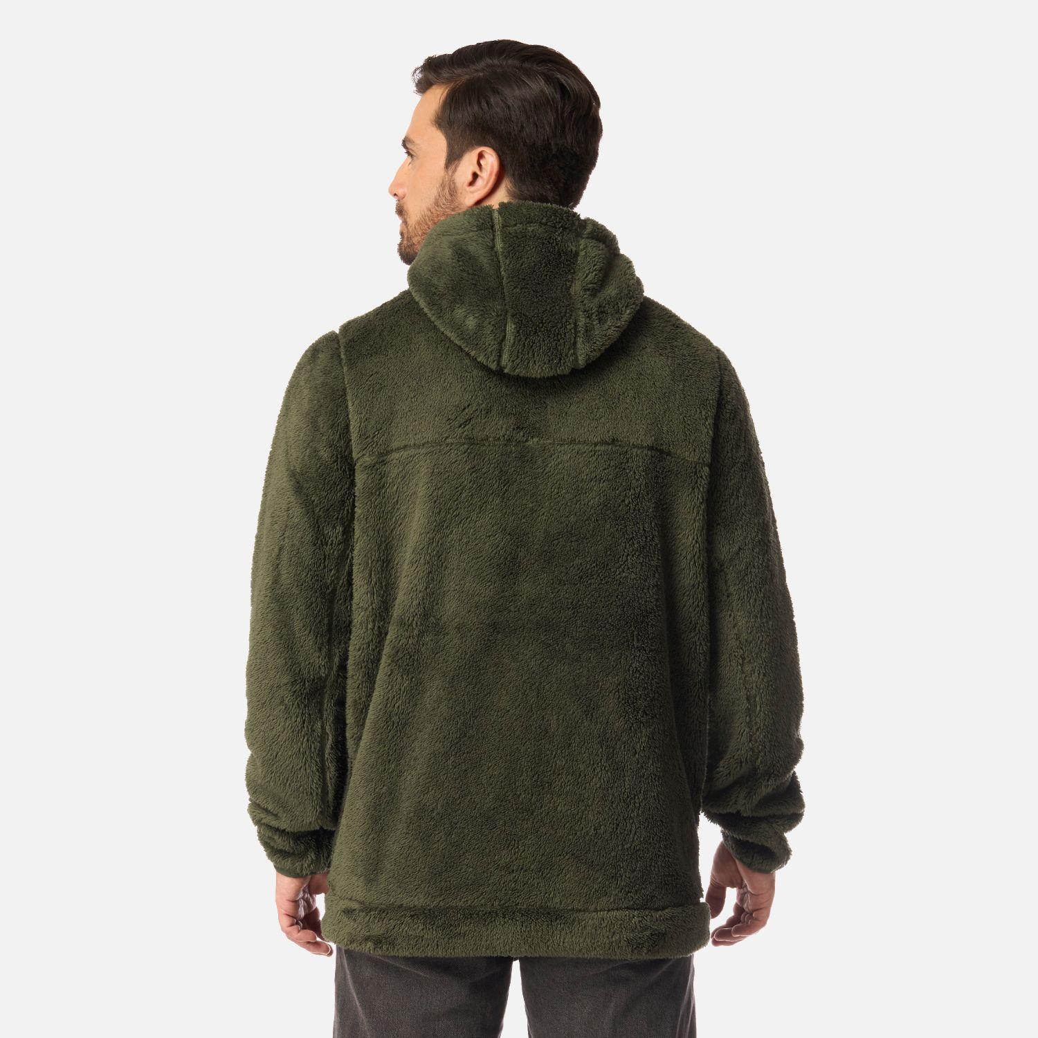 Polar Hombre Bear Shaggy-Pro Hoody Jacket Verde Militar Lippi I26-2