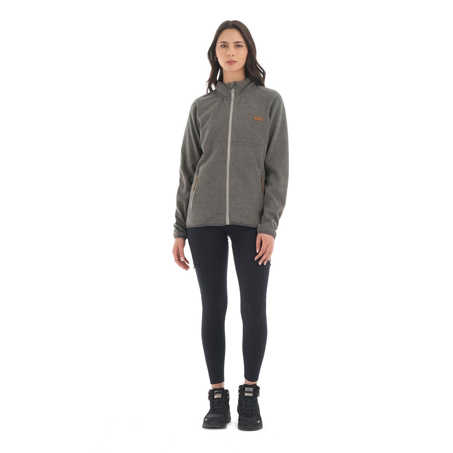 Poleron Mujer Tokerau Pro Gris Haka Honu V22-8