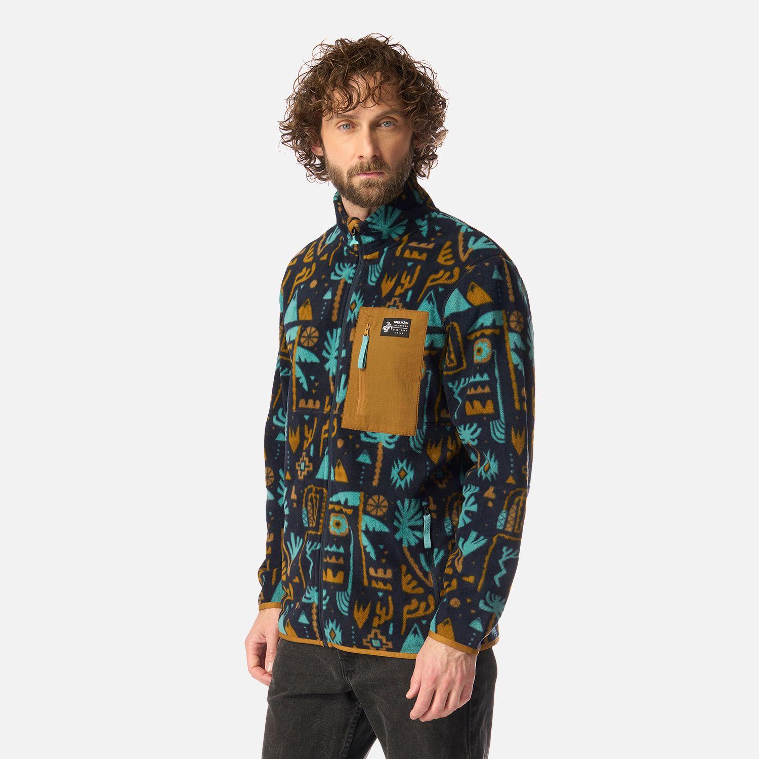 Polar Hombre Ruil Print Azul Noche Haka Honu I26-1