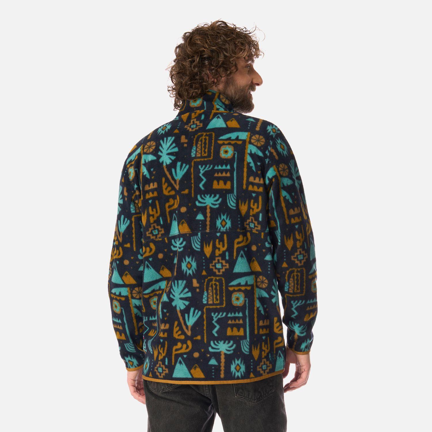 Polar Hombre Ruil Print Azul Noche Haka Honu I26-2