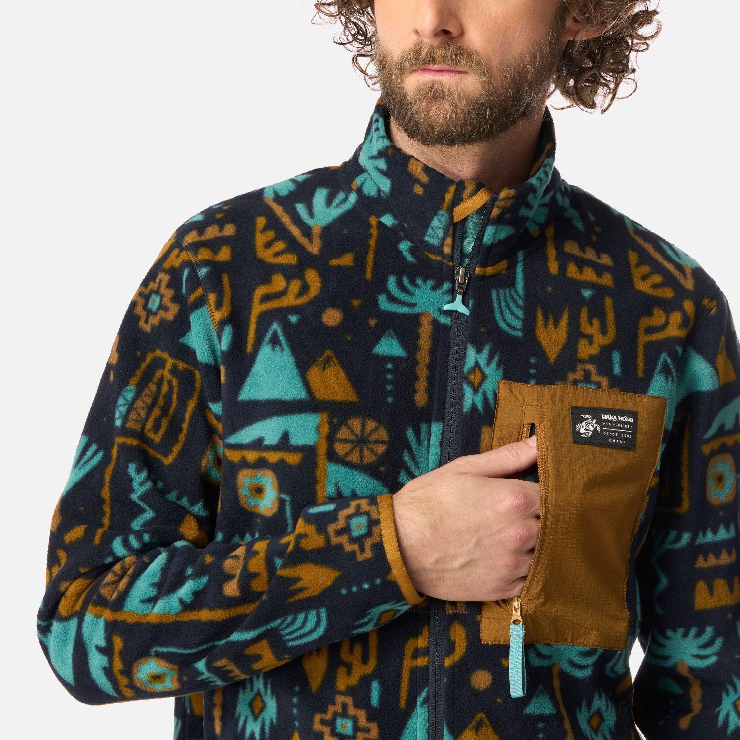 Polar Hombre Ruil Print Azul Noche Haka Honu I26-3