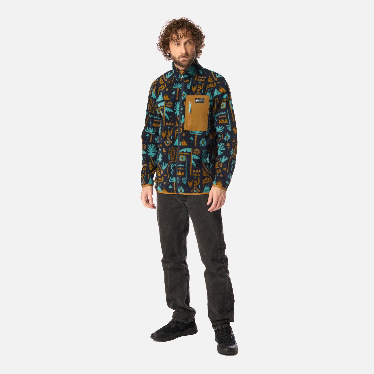 Polar Hombre Ruil Print Azul Noche Haka Honu I26-5