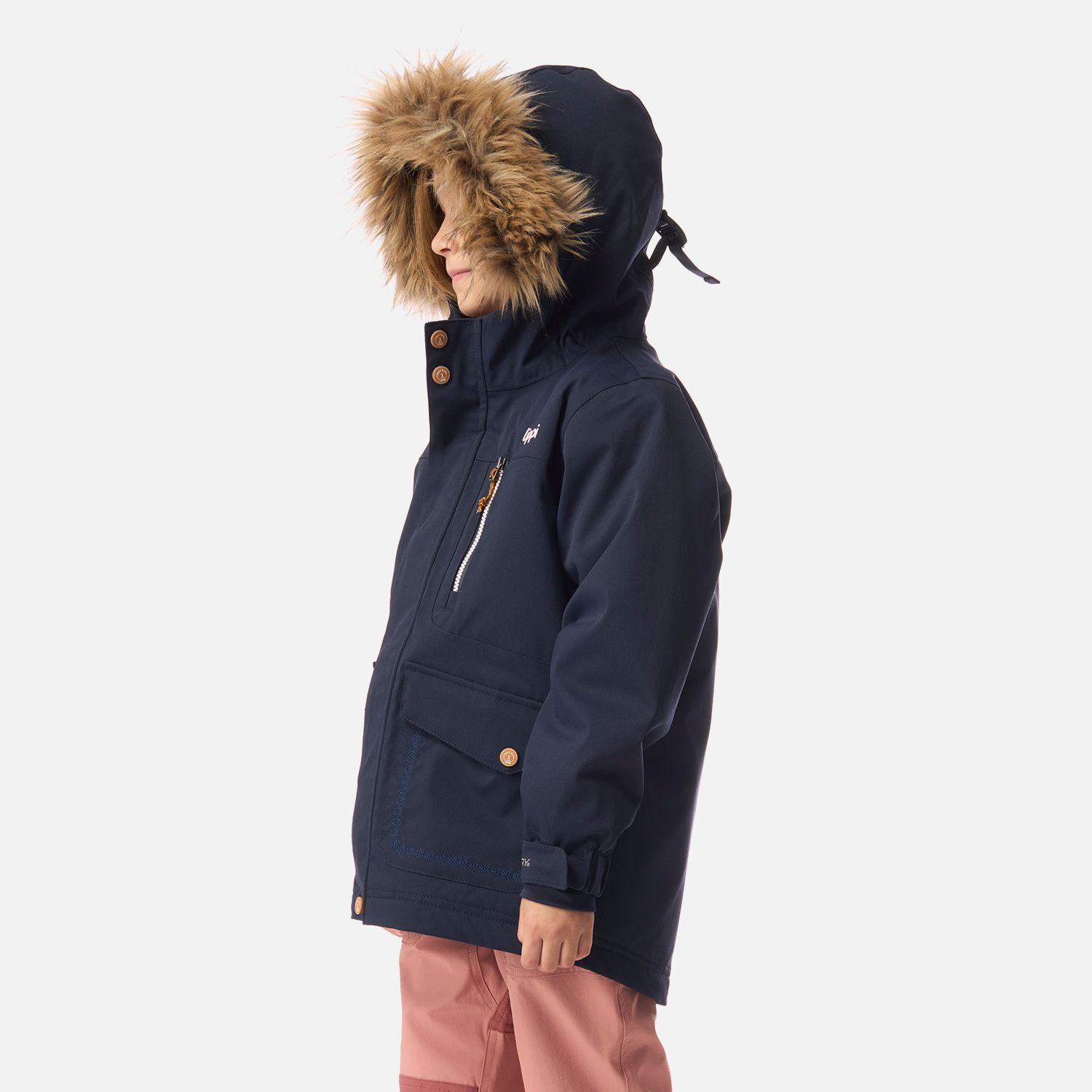 Chaqueta Niña Roble B-Dry Hoody Jacket Azul Marino Lippi I26-1