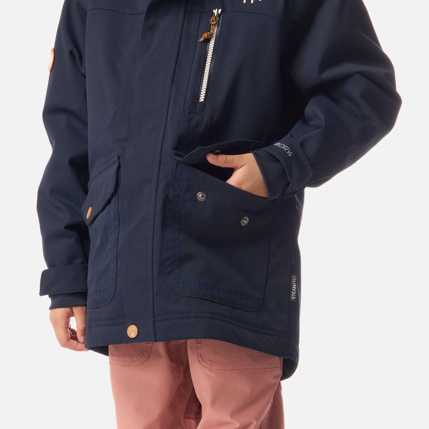 Chaqueta Niña Roble B-Dry Hoody Jacket Azul Marino Lippi I26-3