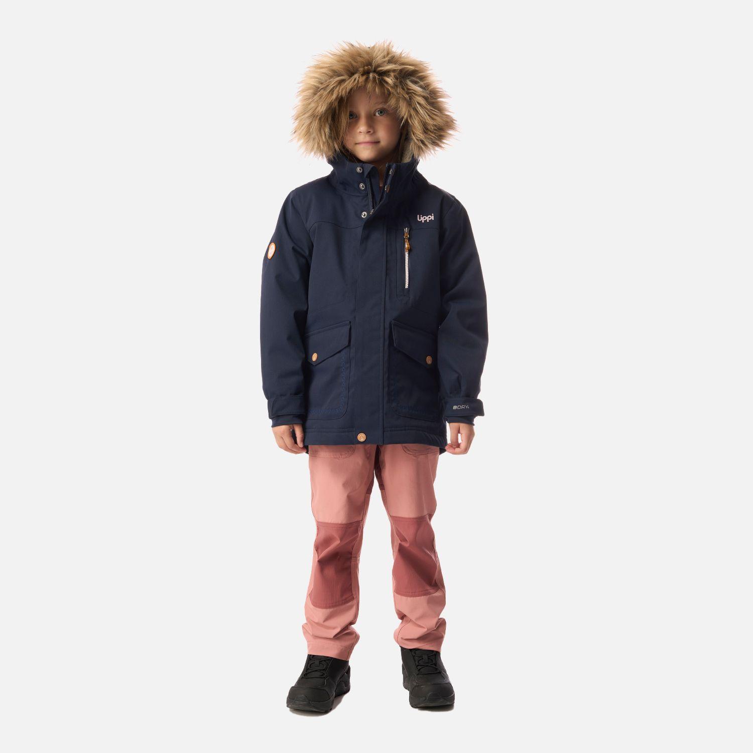 Chaqueta Niña Roble B-Dry Hoody Jacket Azul Marino Lippi I26-4