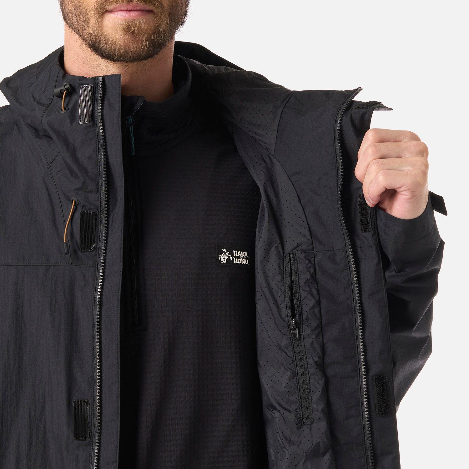 Chaqueta Hombre Petricor Negro Haka Honu V26-6