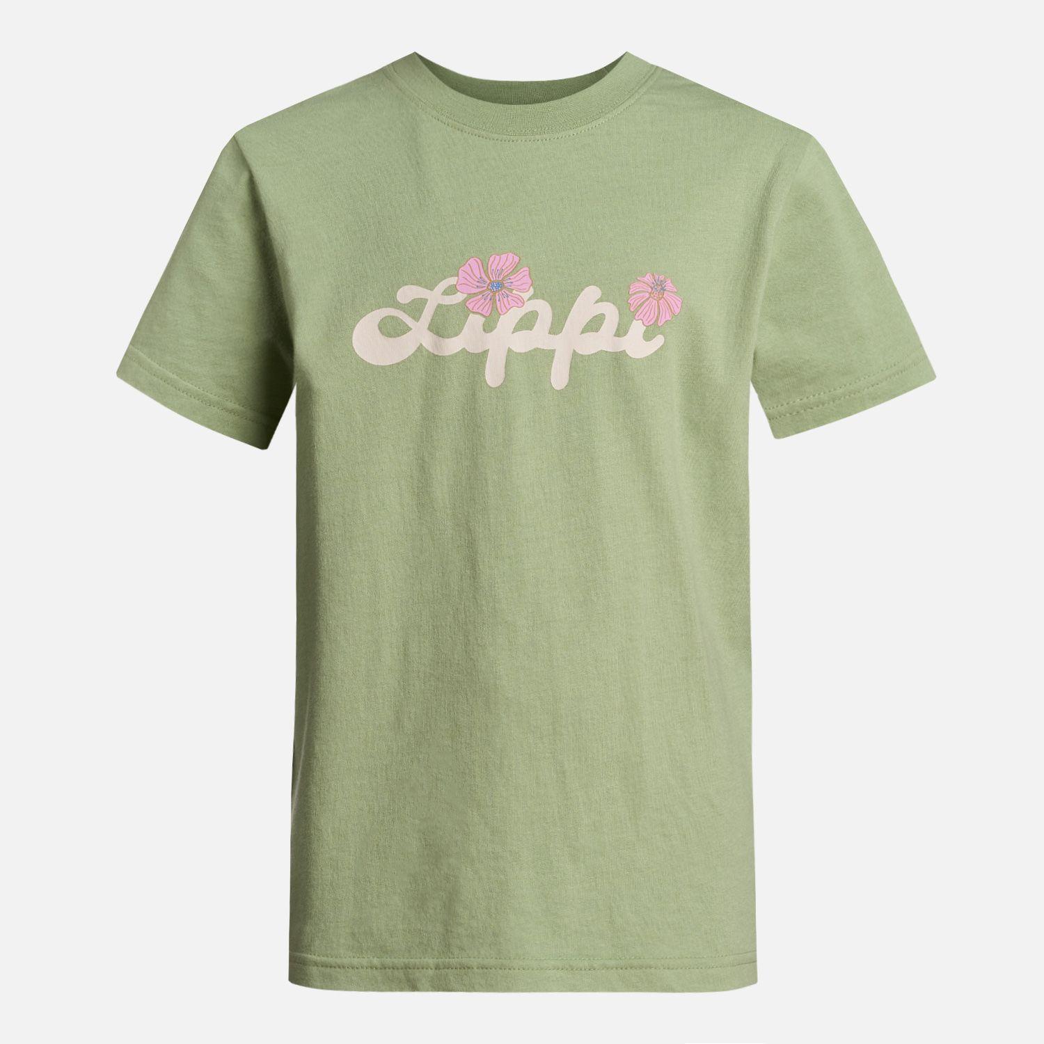 Polera Niña Logo Lippi T-Shirt Jade Lippi-5