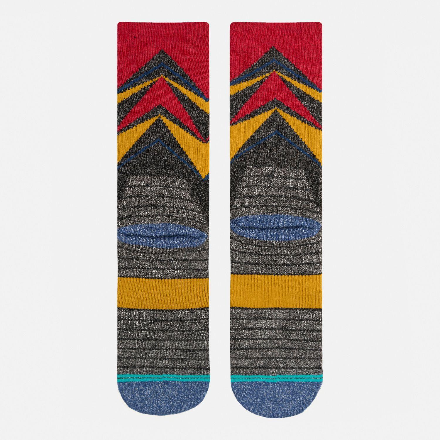 Calcetín Hombre Trekking Warm Socks Rojo Melange Lippi I25-2
