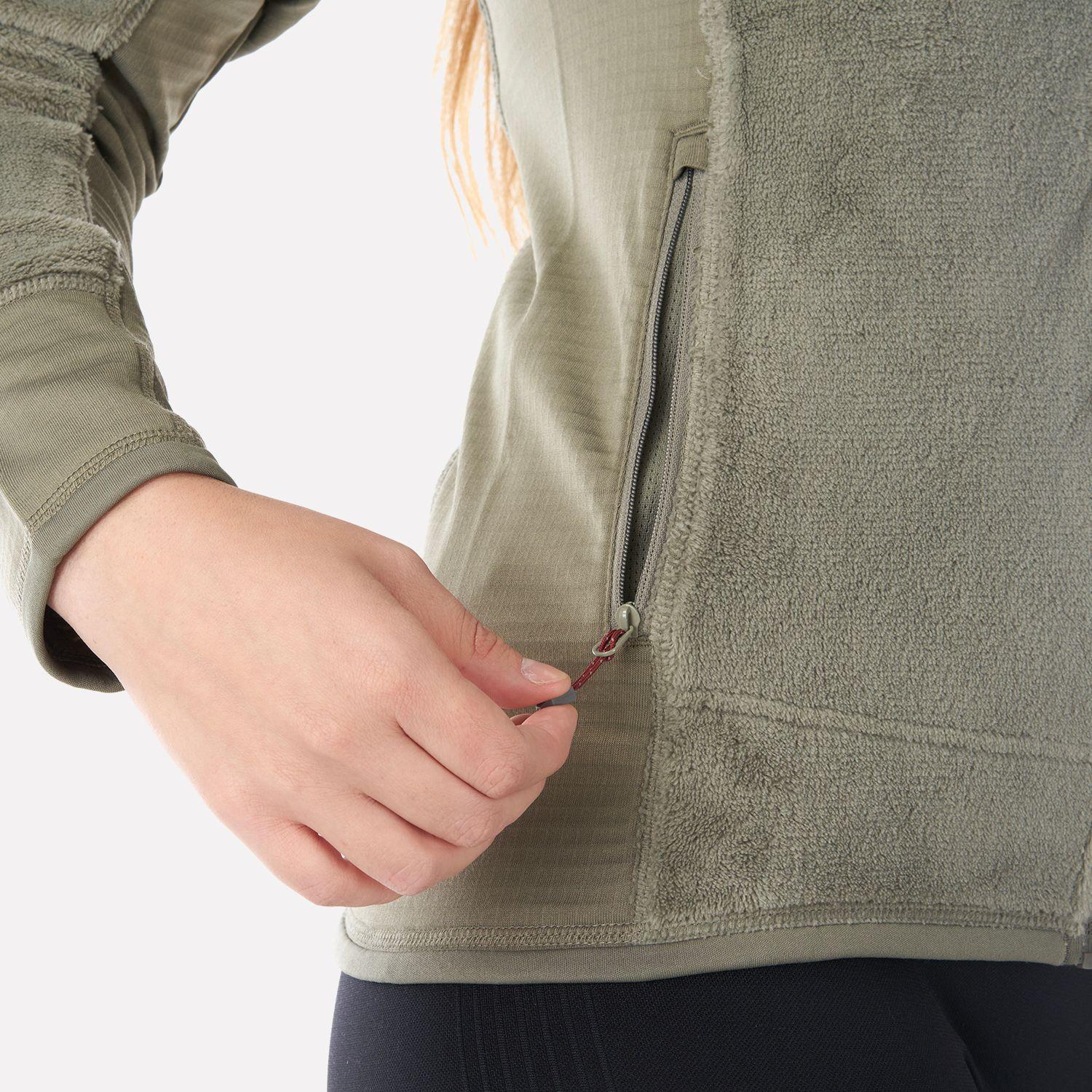 Poleron Mujer Numan Shaggy-Pro Jacket Laurel Lippi V23-4