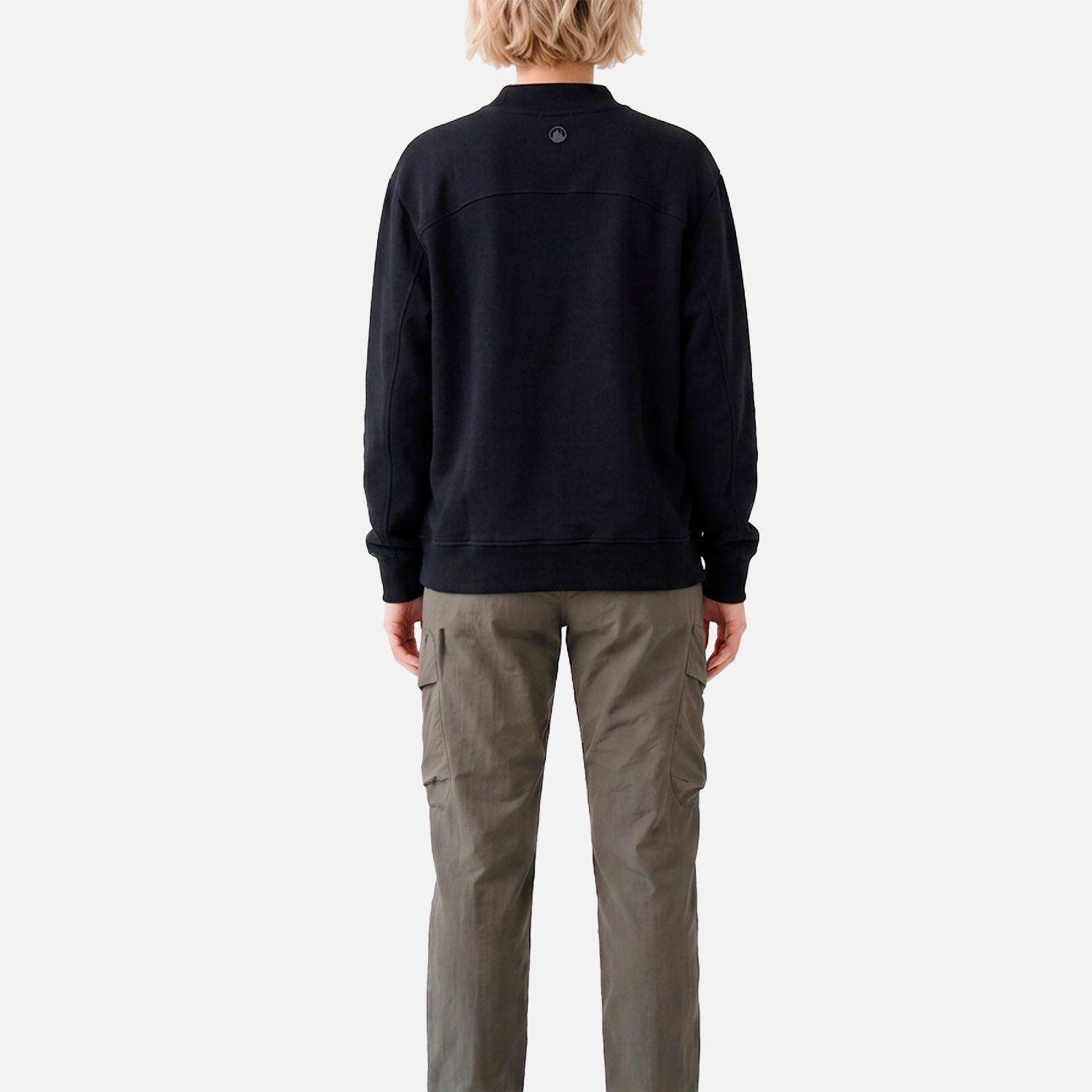 Polerón Mujer Ulmo Crewneck Sweatshirt Negro Lippi V27-5
