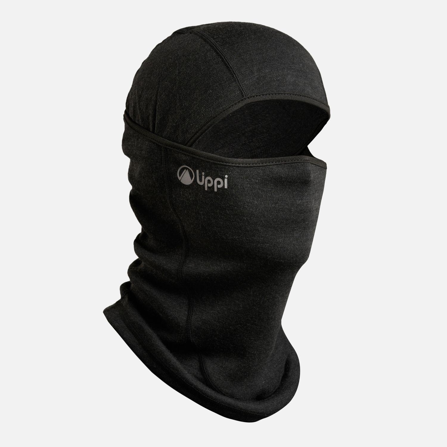 Balaclava Unisex Merino Wool Balaclava Negro Lippi I23-0