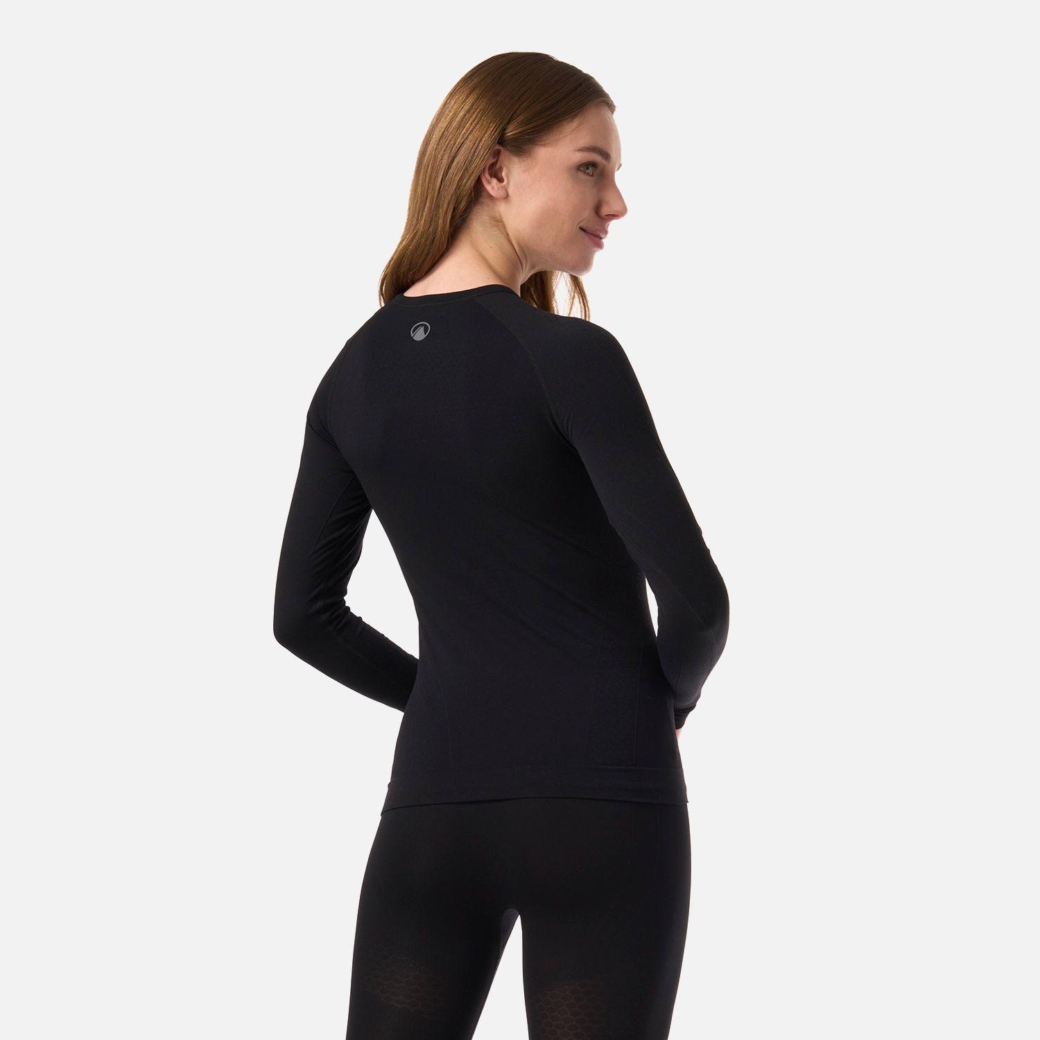 Primera Capa Mujer Skintec Active Q-Dry Top Negro Lippi V26-2