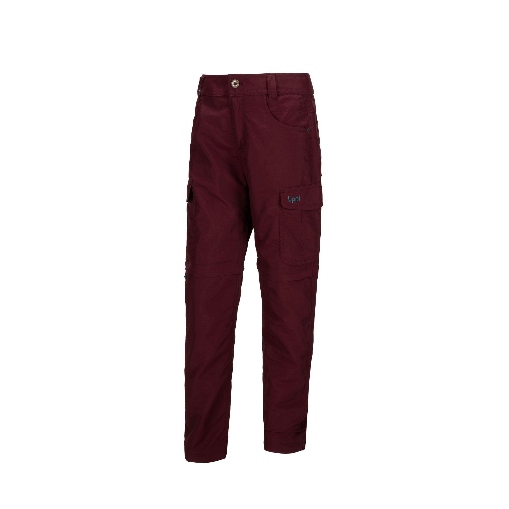 Pantalon Niña Wilder Q-Dry Cargo Pants Frambuesa Oscuro Lippi-0