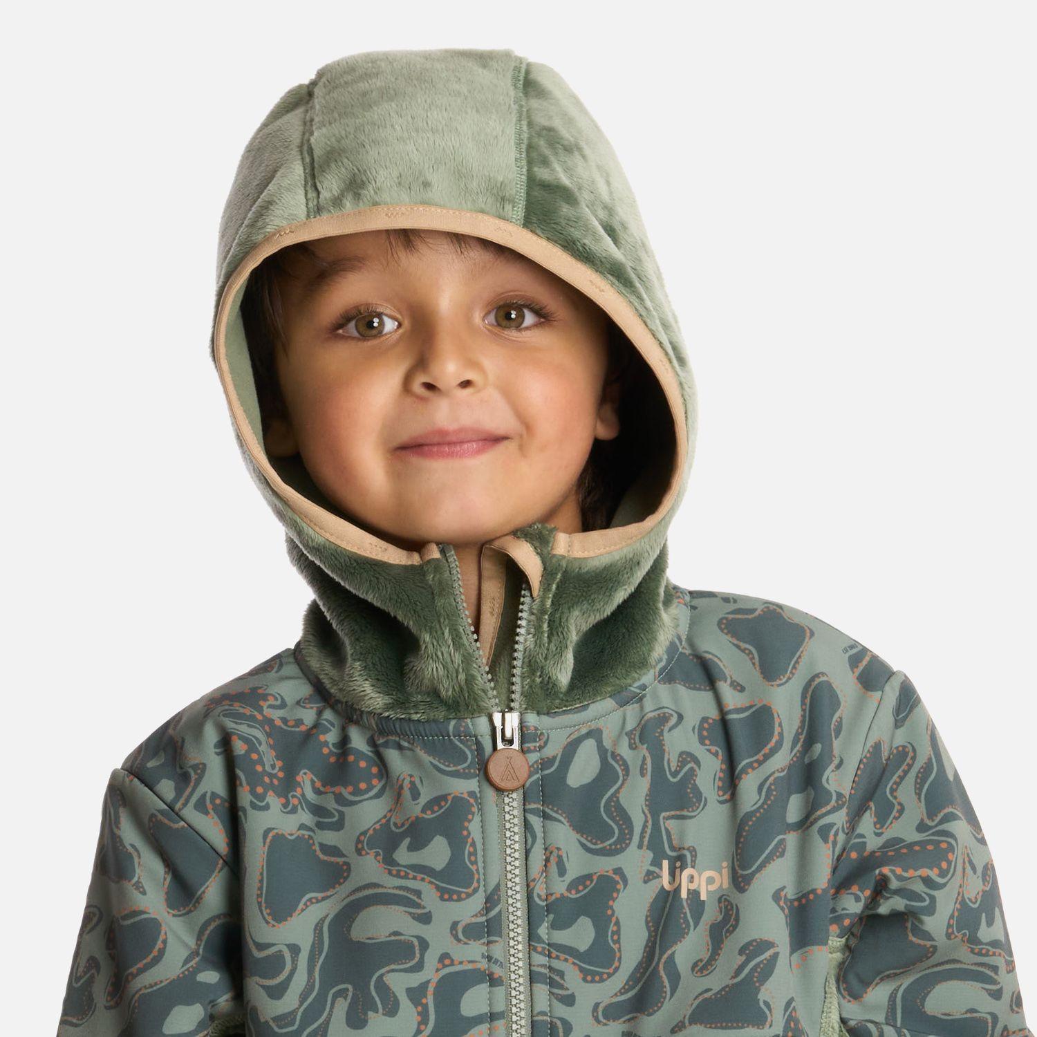Polar Niño Grillo Therm-Pro Hoody Jade Oscuro Lippi I25-3