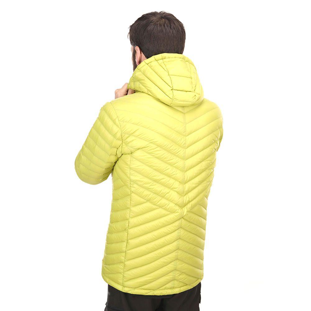 Chaqueta Hombre Bazpur Down Hoody Jacket Verde Manzana Lippi-3