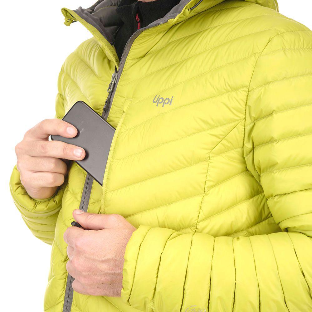 Chaqueta Hombre Bazpur Down Hoody Jacket Verde Manzana Lippi-4