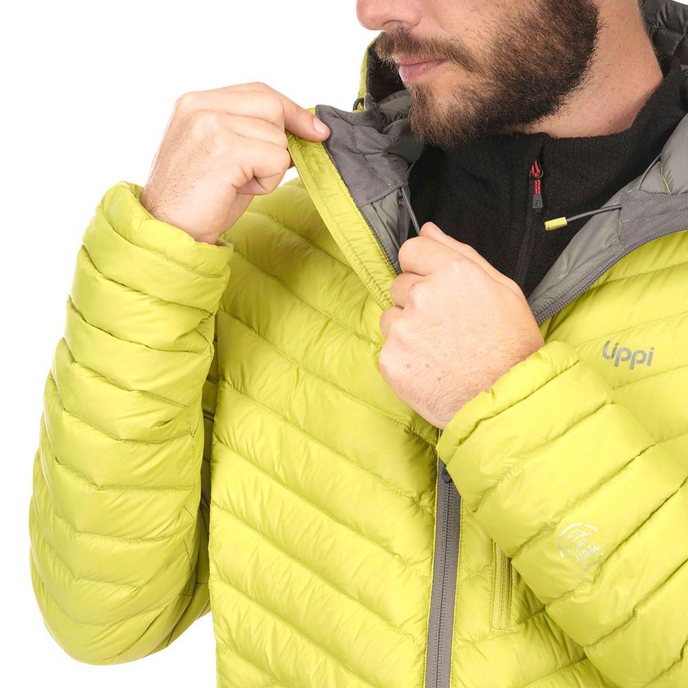 Chaqueta Hombre Bazpur Down Hoody Jacket Verde Manzana Lippi-5