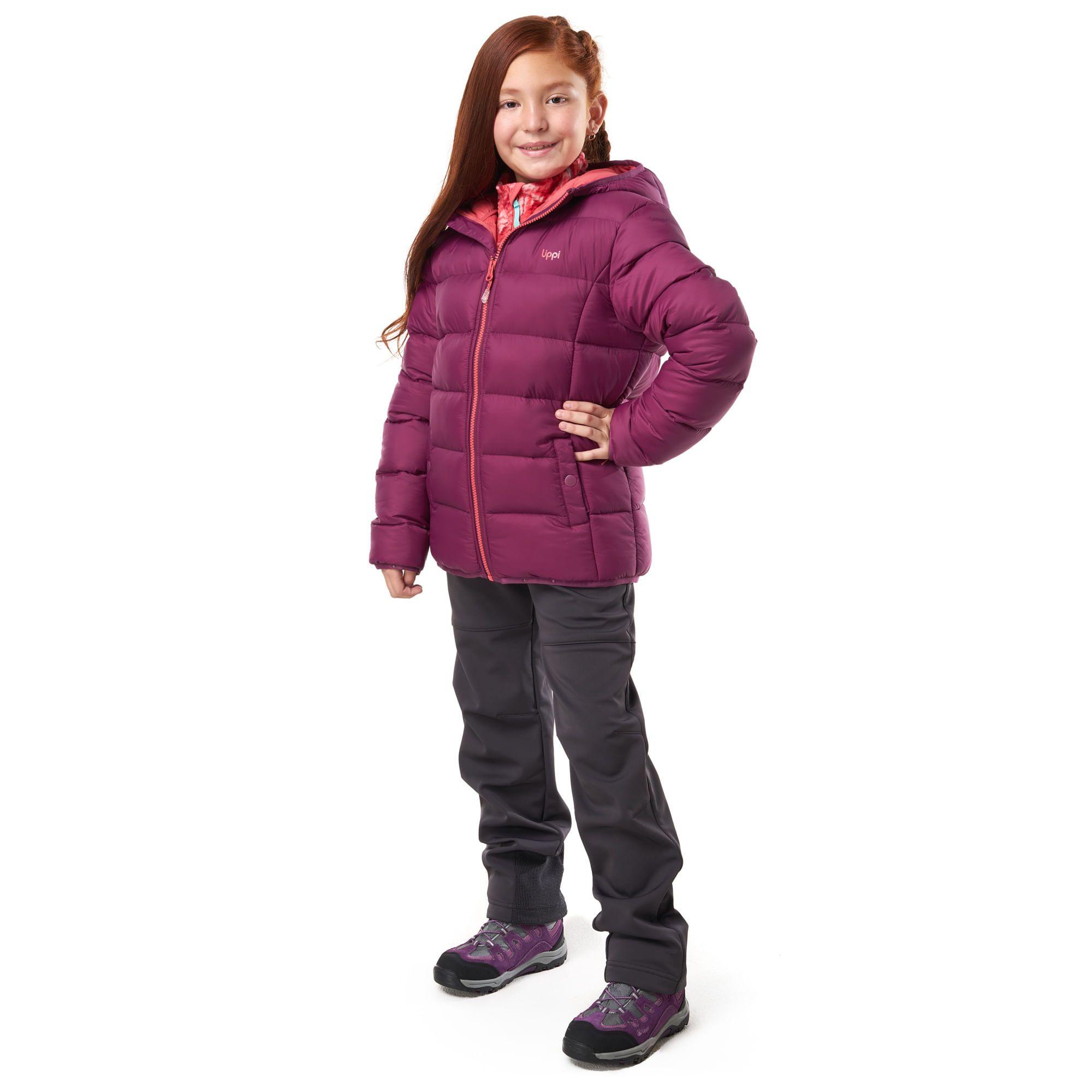 Chaqueta Niña All Winter Steam-Pro Hoody Jacket Rojo Coral Lippi-1