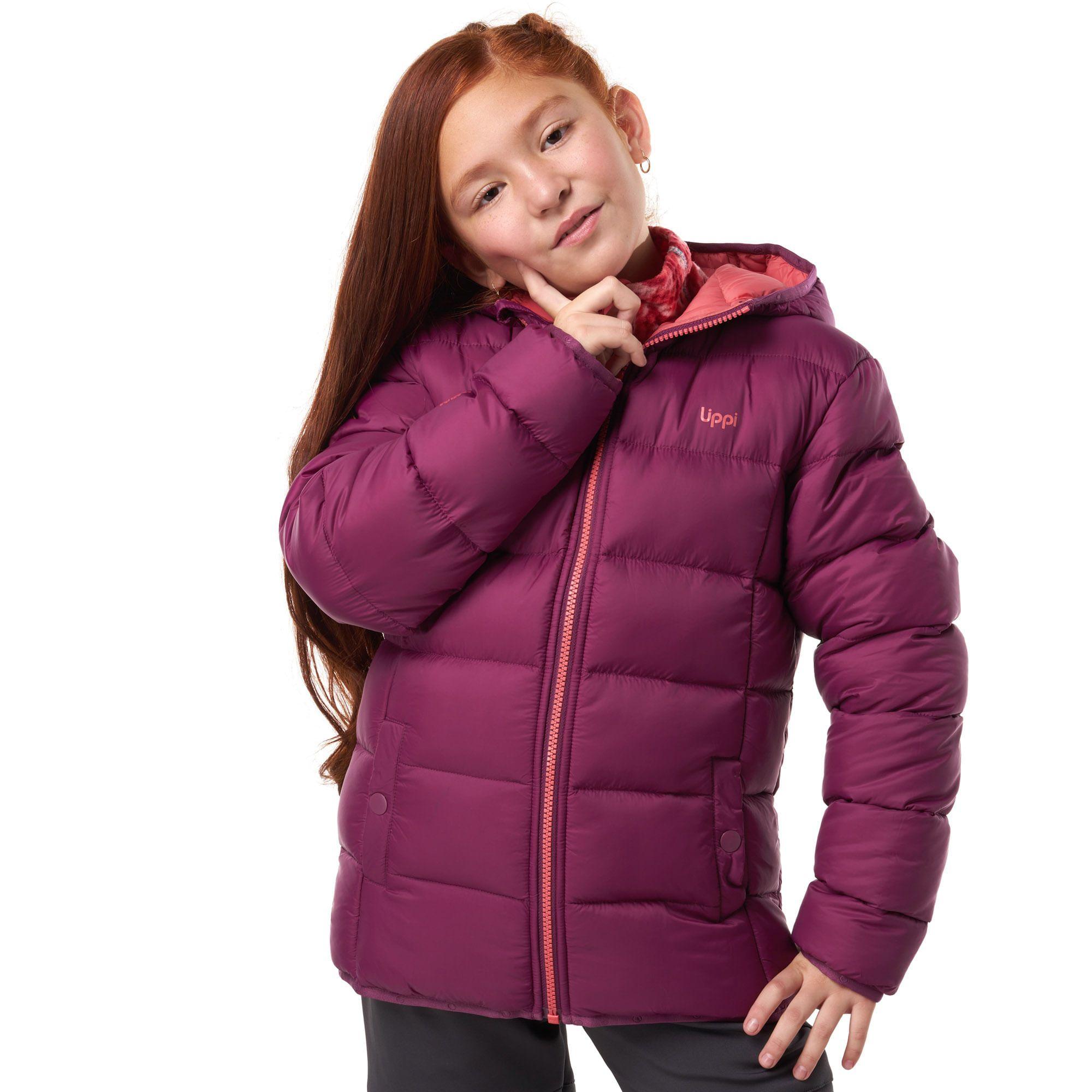 Chaqueta Niña All Winter Steam-Pro Hoody Jacket Rojo Coral Lippi-4
