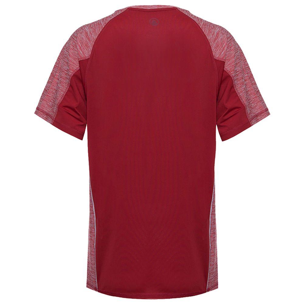 Polera Hombre Fury T-Shirt Melange Rojo Lippi-1