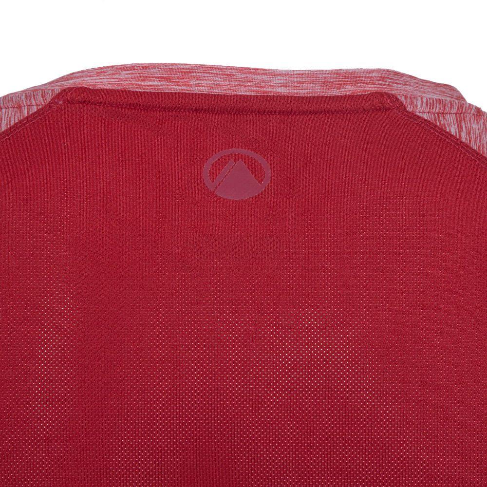 Polera Hombre Fury T-Shirt Melange Rojo Lippi-2