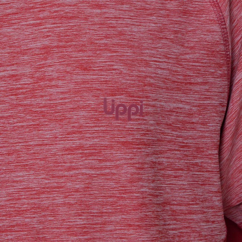 Polera Hombre Fury T-Shirt Melange Rojo Lippi-3