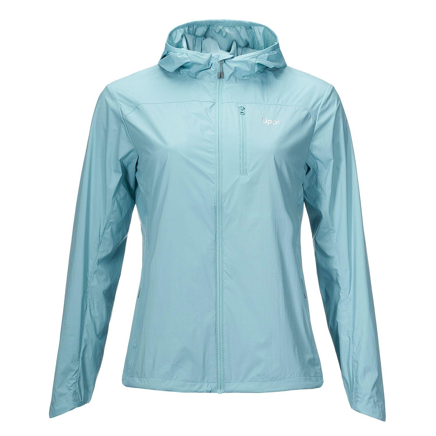 Chaqueta Mujer Spry WindBreaker Hoody Jacket Turquesa Lippi-0