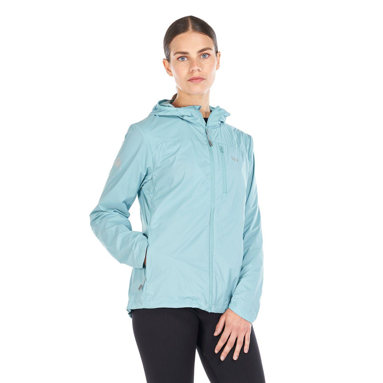 Chaqueta Mujer Spry WindBreaker Hoody Jacket Turquesa Lippi-1