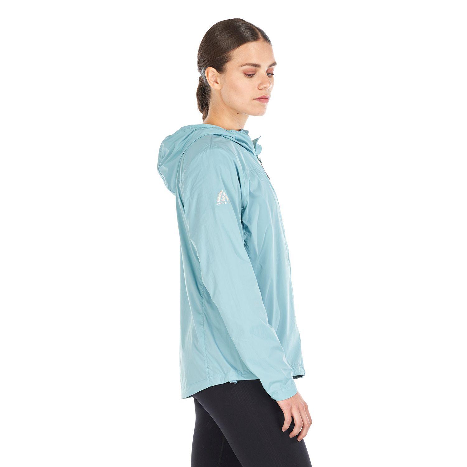 Chaqueta Mujer Spry WindBreaker Hoody Jacket Turquesa Lippi-3