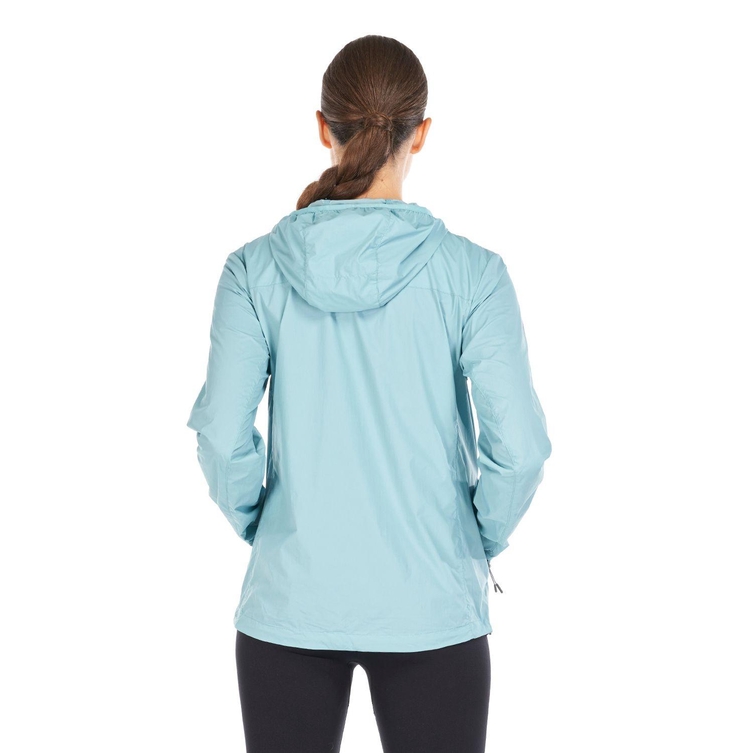 Chaqueta Mujer Spry WindBreaker Hoody Jacket Turquesa Lippi-5