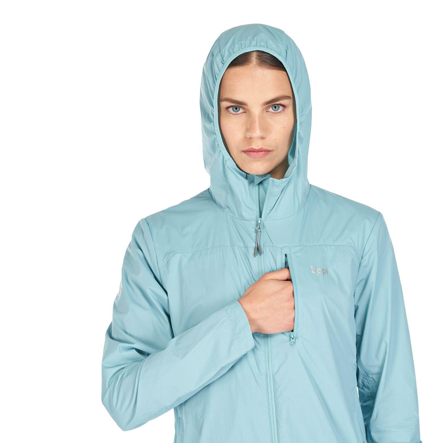 Chaqueta Mujer Spry WindBreaker Hoody Jacket Turquesa Lippi-6