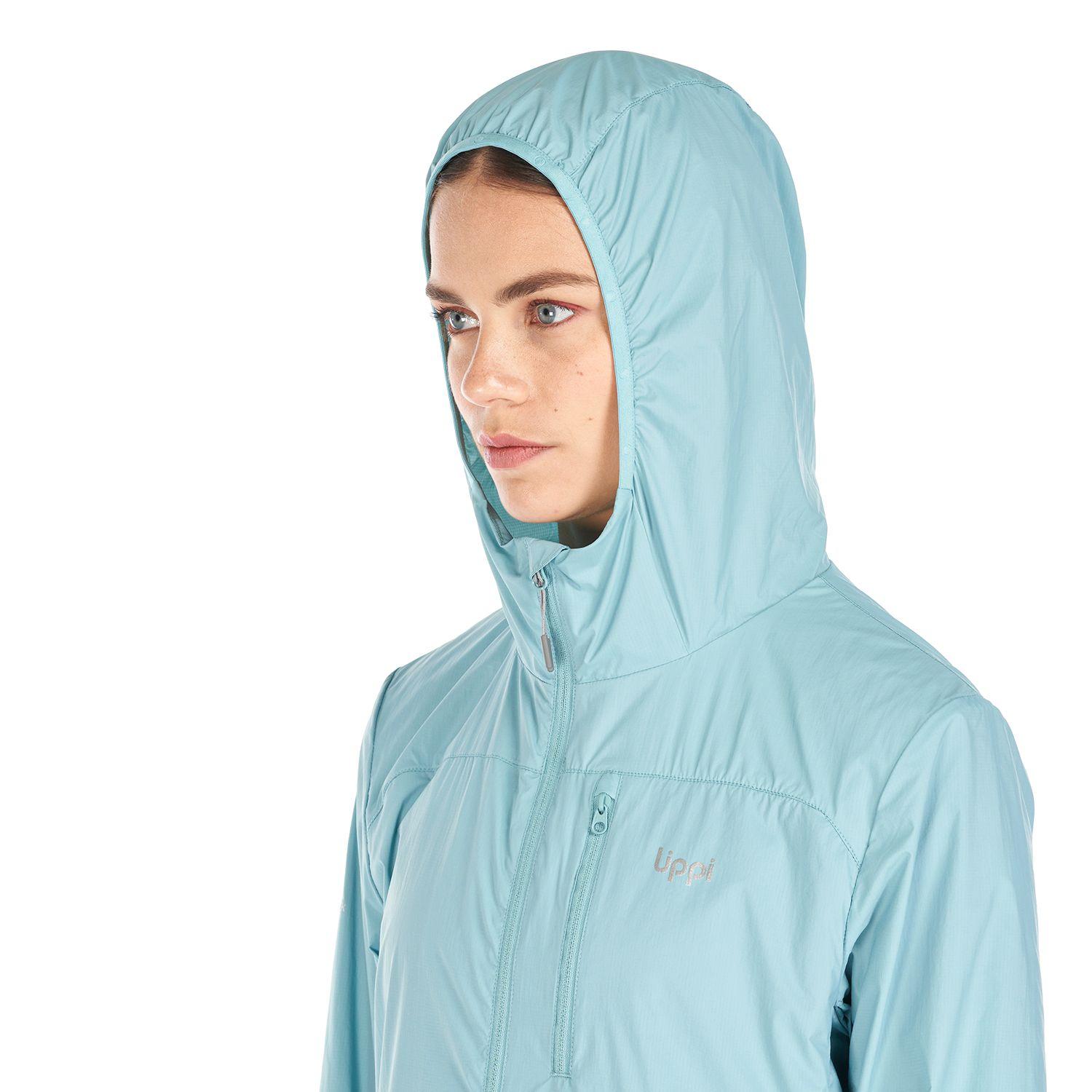 Chaqueta Mujer Spry WindBreaker Hoody Jacket Turquesa Lippi-9