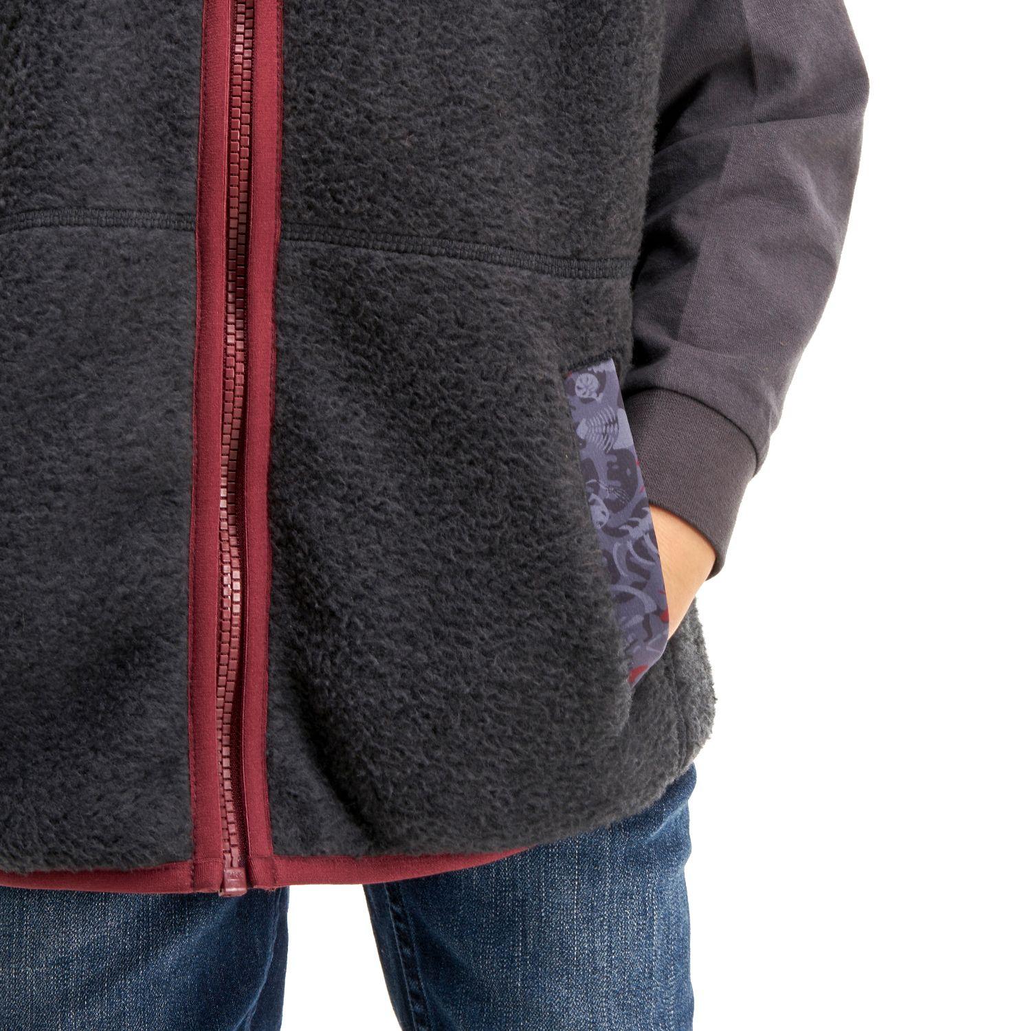 Chaqueta Niño Sherwood Shaggy Vest Grafito Lippi-5