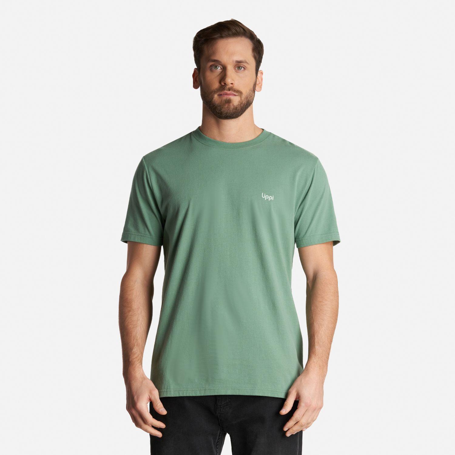 Polera Hombre Born at the Andes T-Shirt Verde Claro Lippi-1