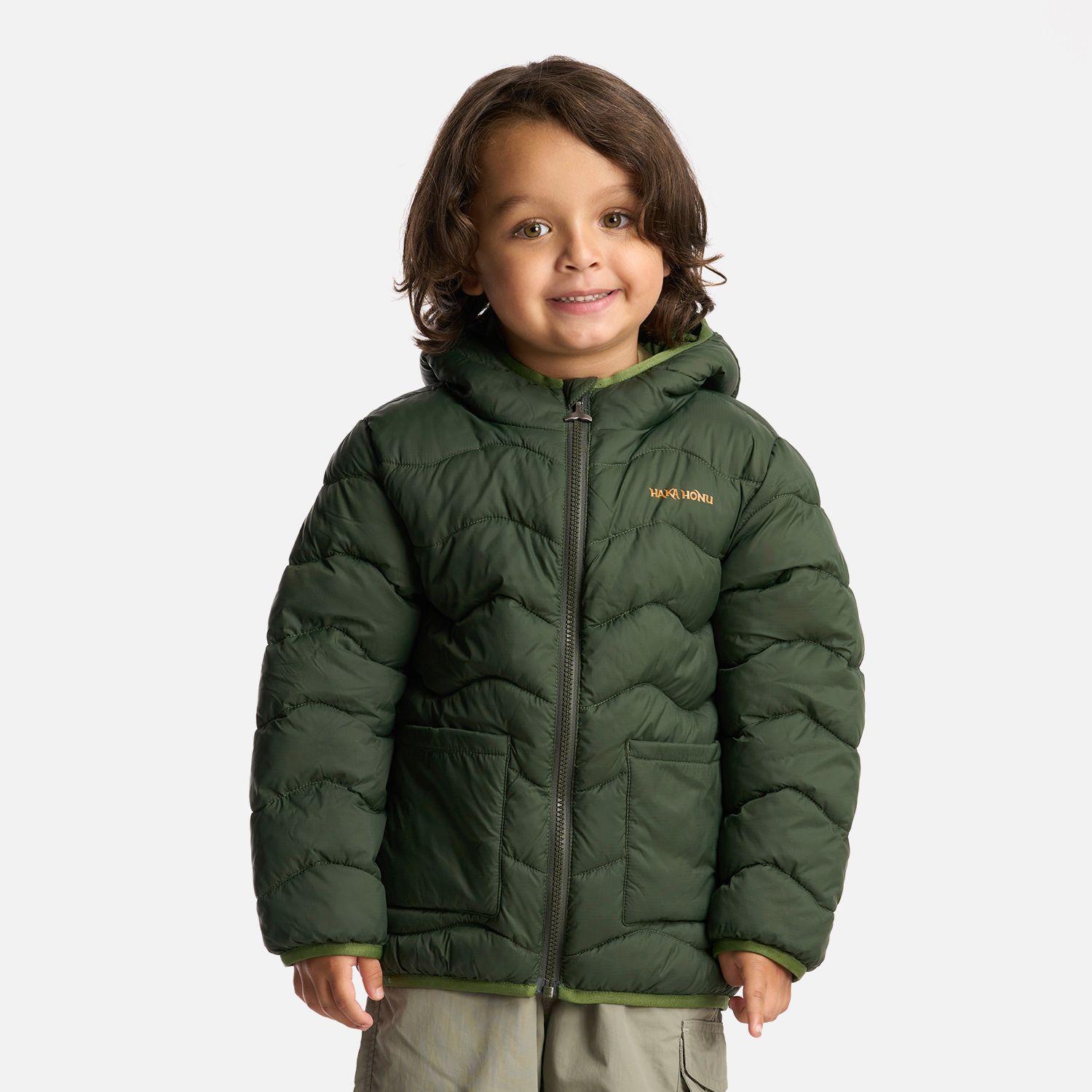 Chaqueta Niño Ultra Livianita Verde Militar Haka Honu-0