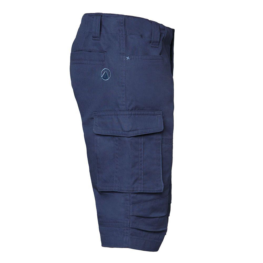 Short Niño Travel Time Shorts Azul Marino Lippi-1